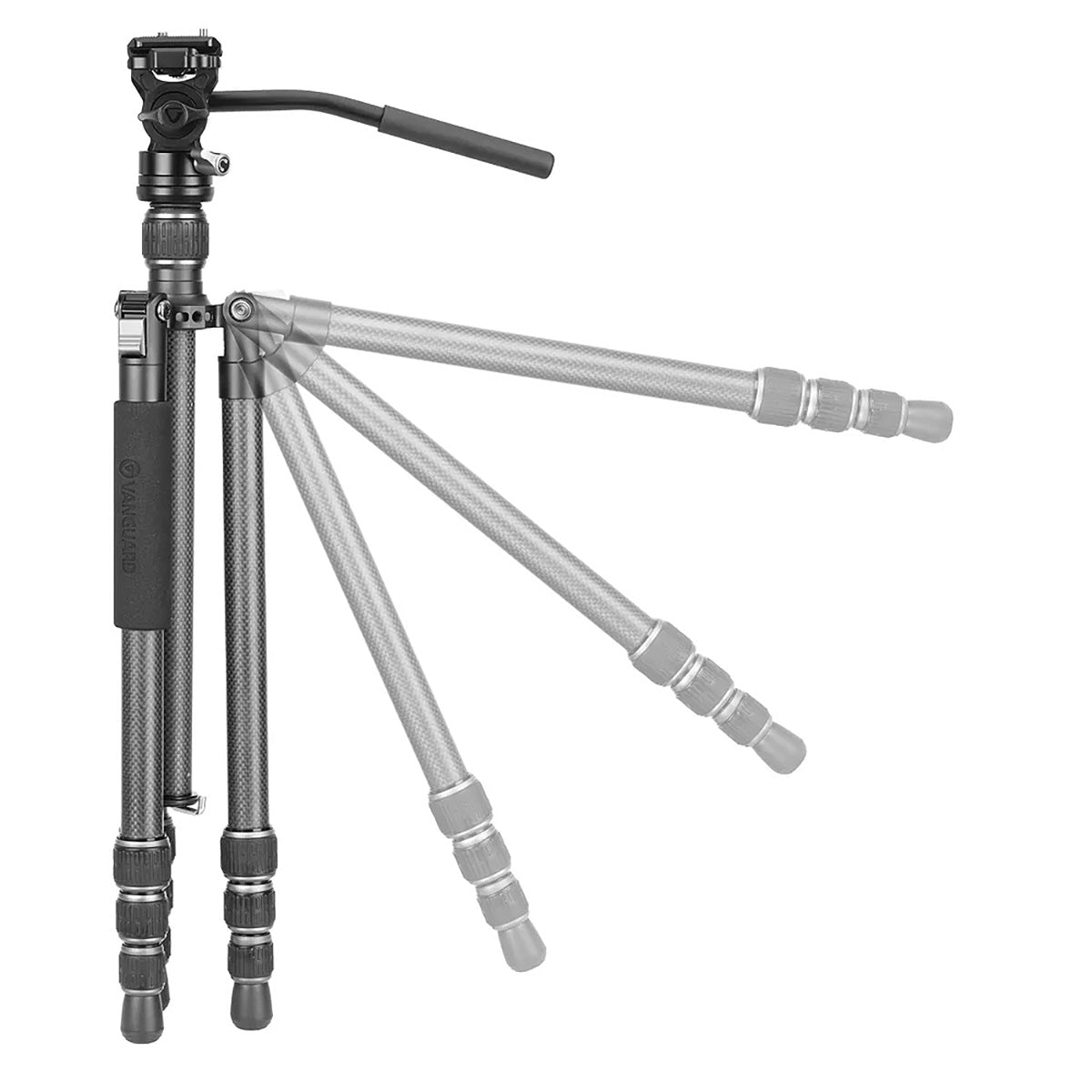 Vanguard Vesta GO 234 CV10 Carbon Tripod with Counterbalancing Video Head