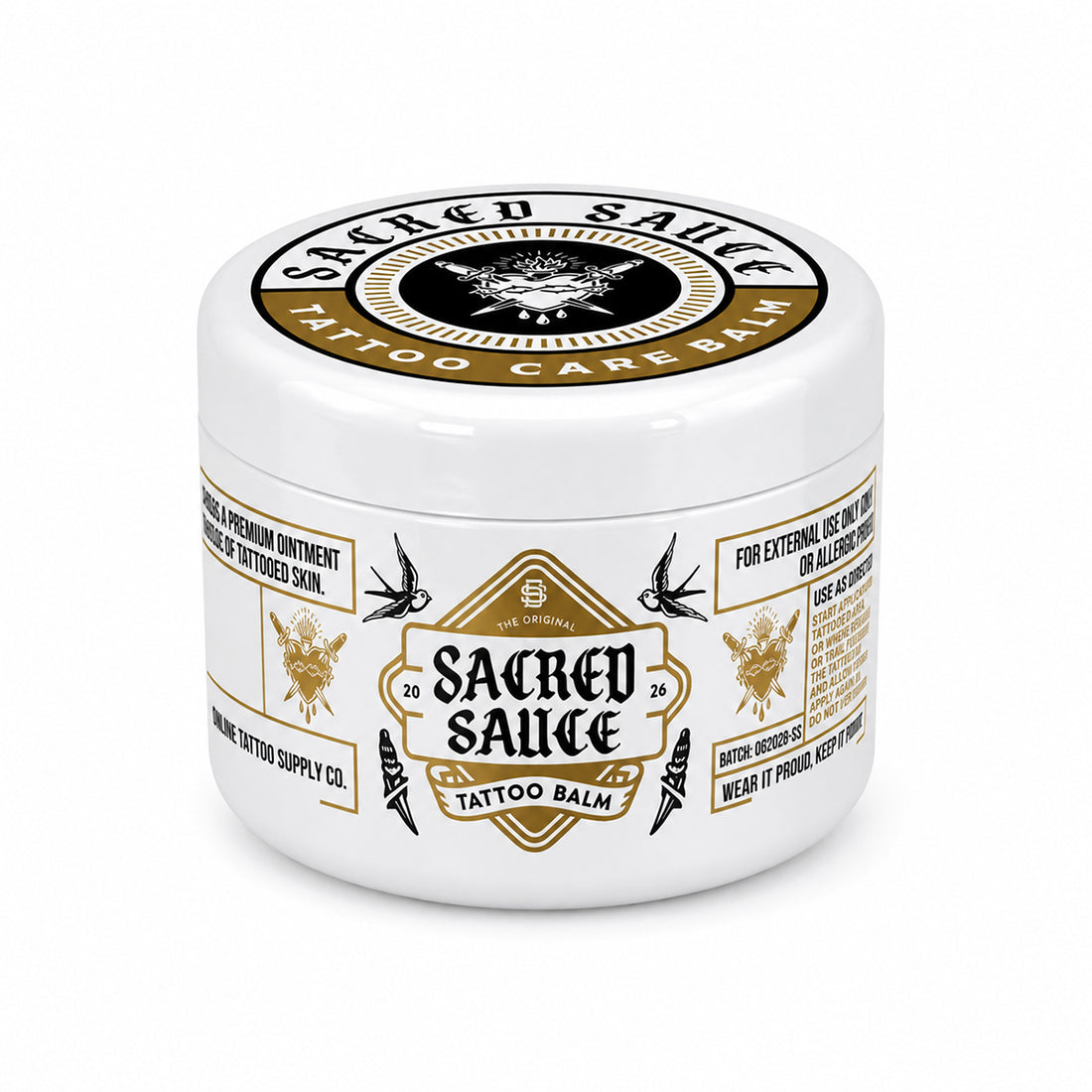 Sacred Sauce Premium Tattoo Aftercare Balm (100ml)