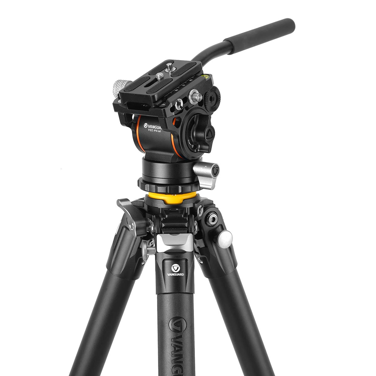 Vanguard VEO 5 264AV14 Aluminium Tripod with Counterbalance Video Head for Cameras &amp; Optics