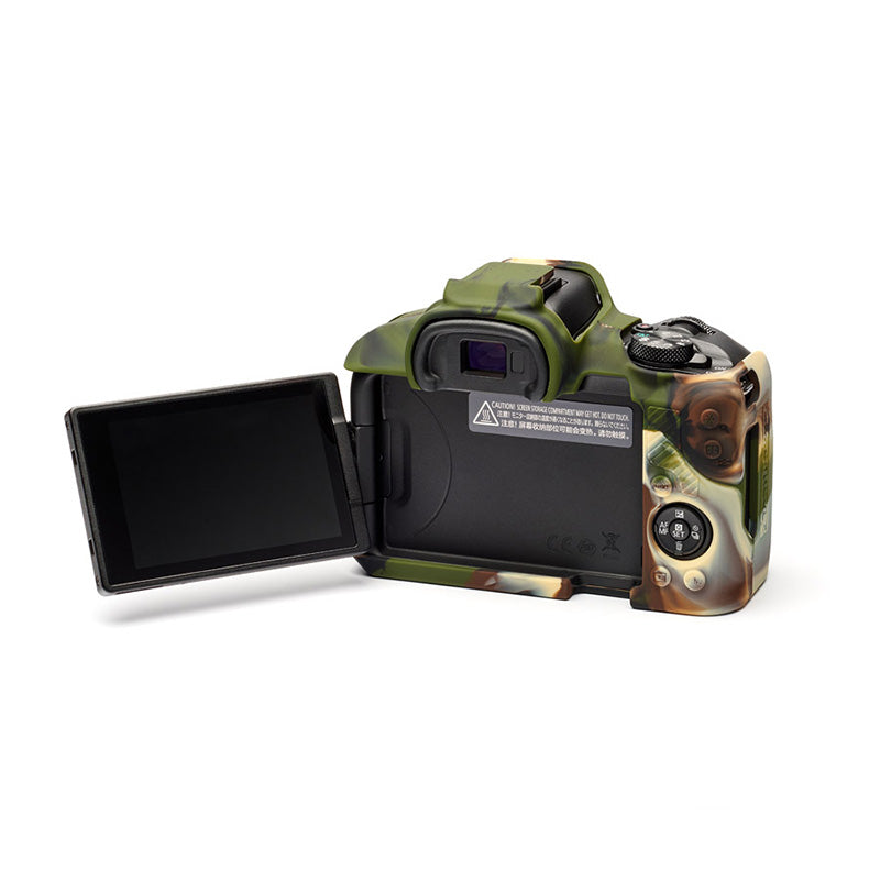 easyCover PRO Silicone Camera Case for Canon R50 Mirrorless Cameras - Camo