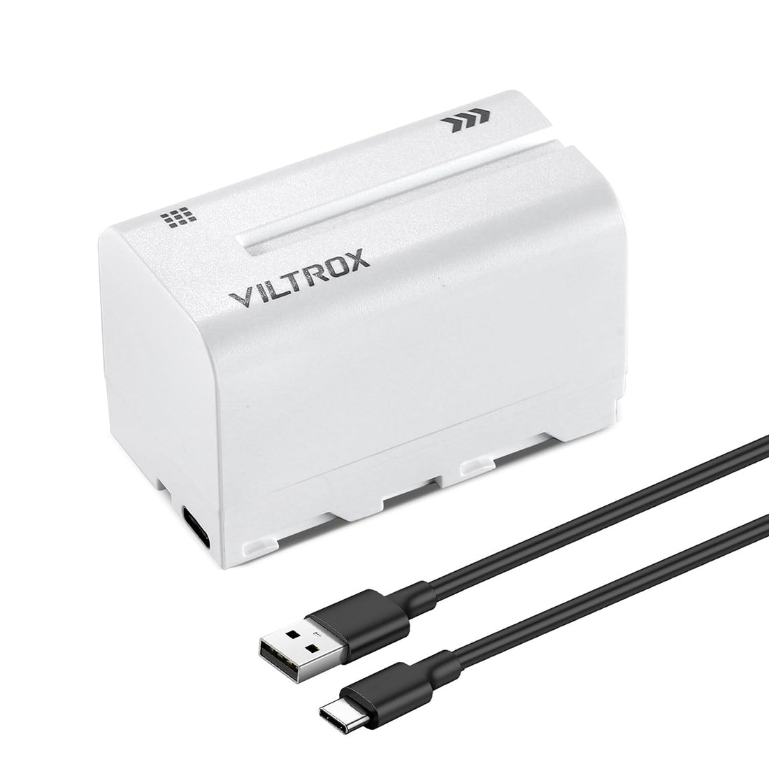 Viltrox NP-F750 4400mAh Lithium Battery with Type-C Fast Charging for LED Lights