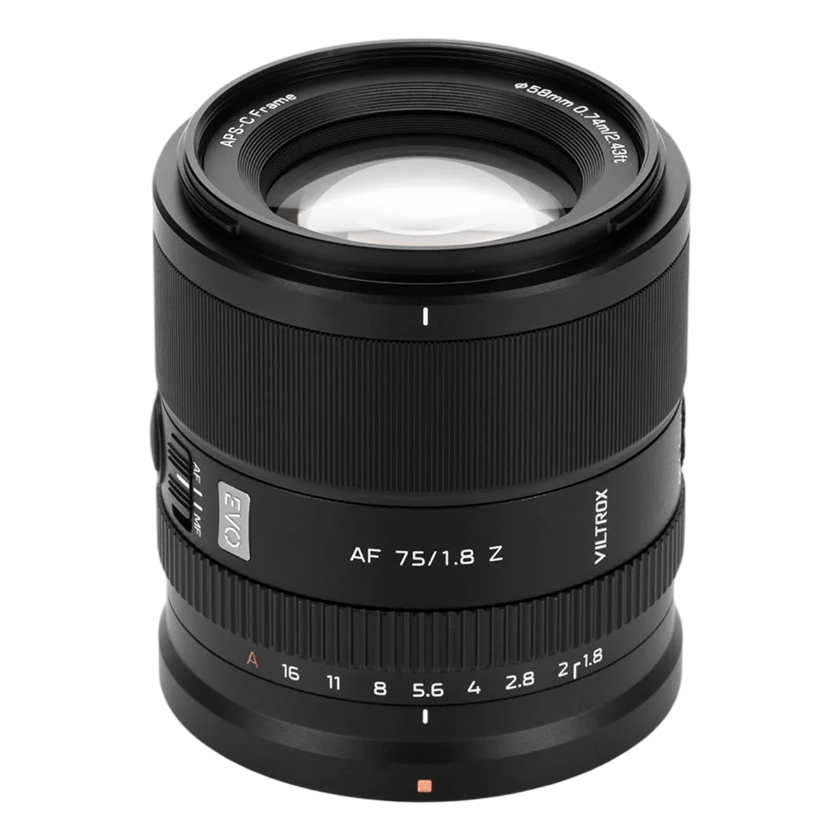 Viltrox AF 75mm F1.8 EVO APS-C Lens for Nikon Z-Mount