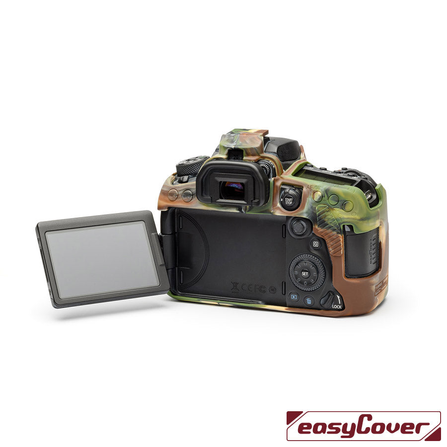 easyCover - Canon 90D DSLR - PRO Silicone Case - Camo – ECC90DC