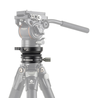 Vanguard LVL-55 Universal Tripod Levelling Adaptor 55mm Base 30kg Load CNC Machined