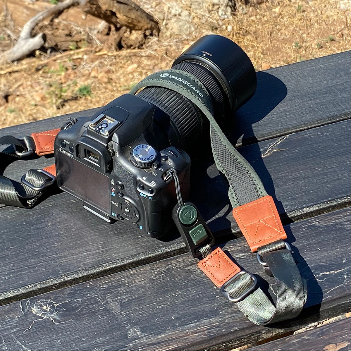 Vanguard VEO Optic Guard NS Neck Strap Green for Cameras &amp; Binoculars