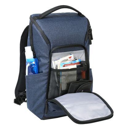 Vanguard Vesta Aspire 41 NV Lightweight, Rear-Access Camera Backpack - Navy