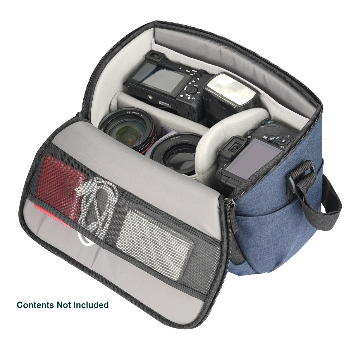 Vanguard Vesta Aspire 30 Compact Camera Shoulder Bag for Mirrorless &amp; DSLR - Colour: Navy