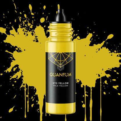 Quantum Premium Tattoo Ink - 1oz STD Yellow (30ml)
