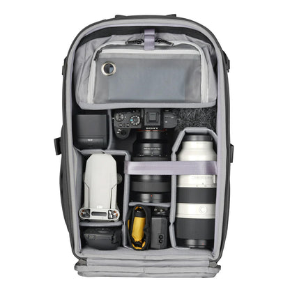 Vanguard VEO Metro 25L Camera &amp; Everyday Backpack with 16" Laptop Compartment – Black