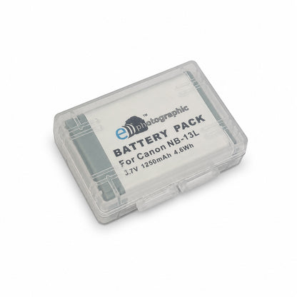 E-Photographic NB-13L 1250mAh Li-Ion Replacement Battery for Canon Cameras