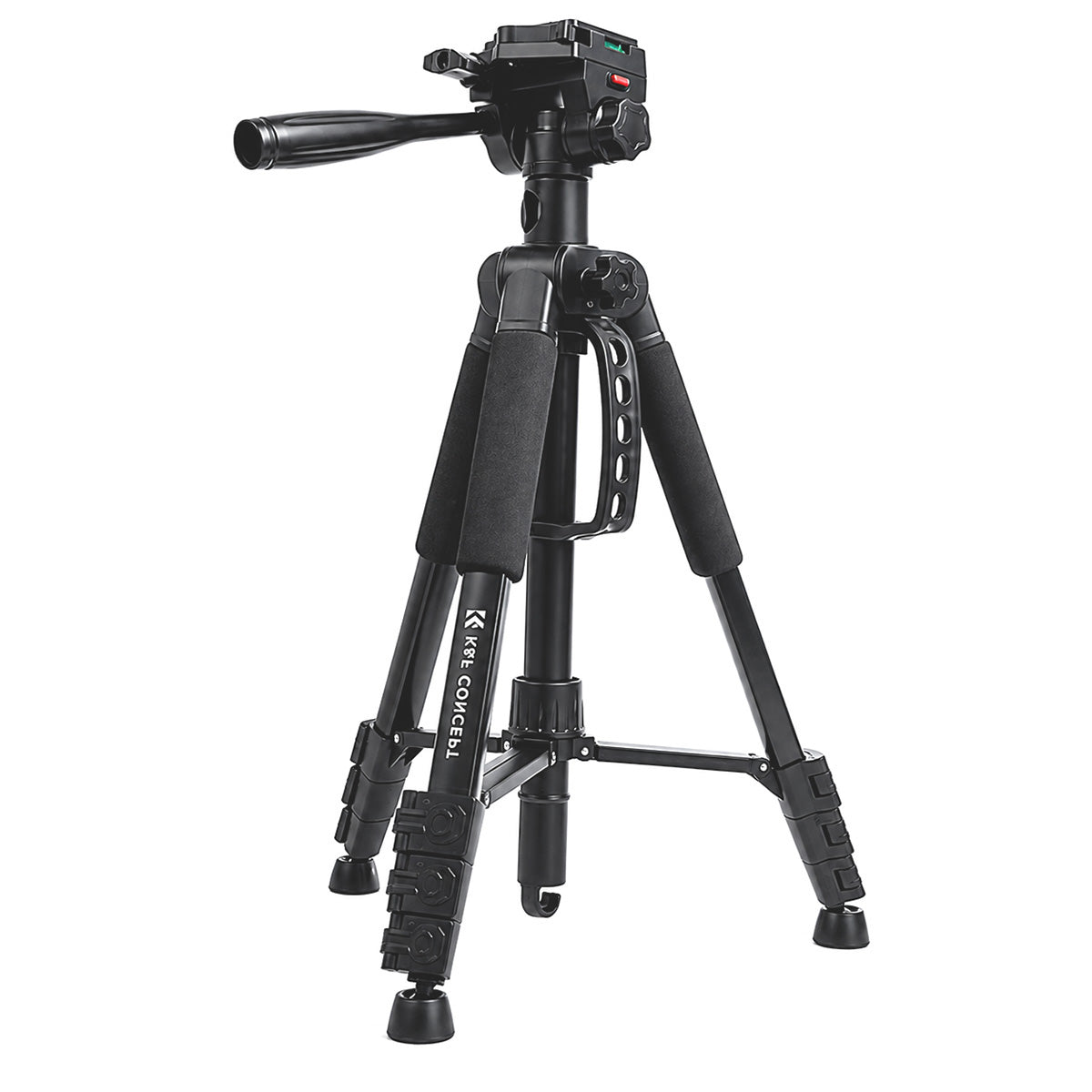 K&amp;F Concept S254A3 Overhead Tripod/Monopod with BV07 Fluid Video Head - KF09-184