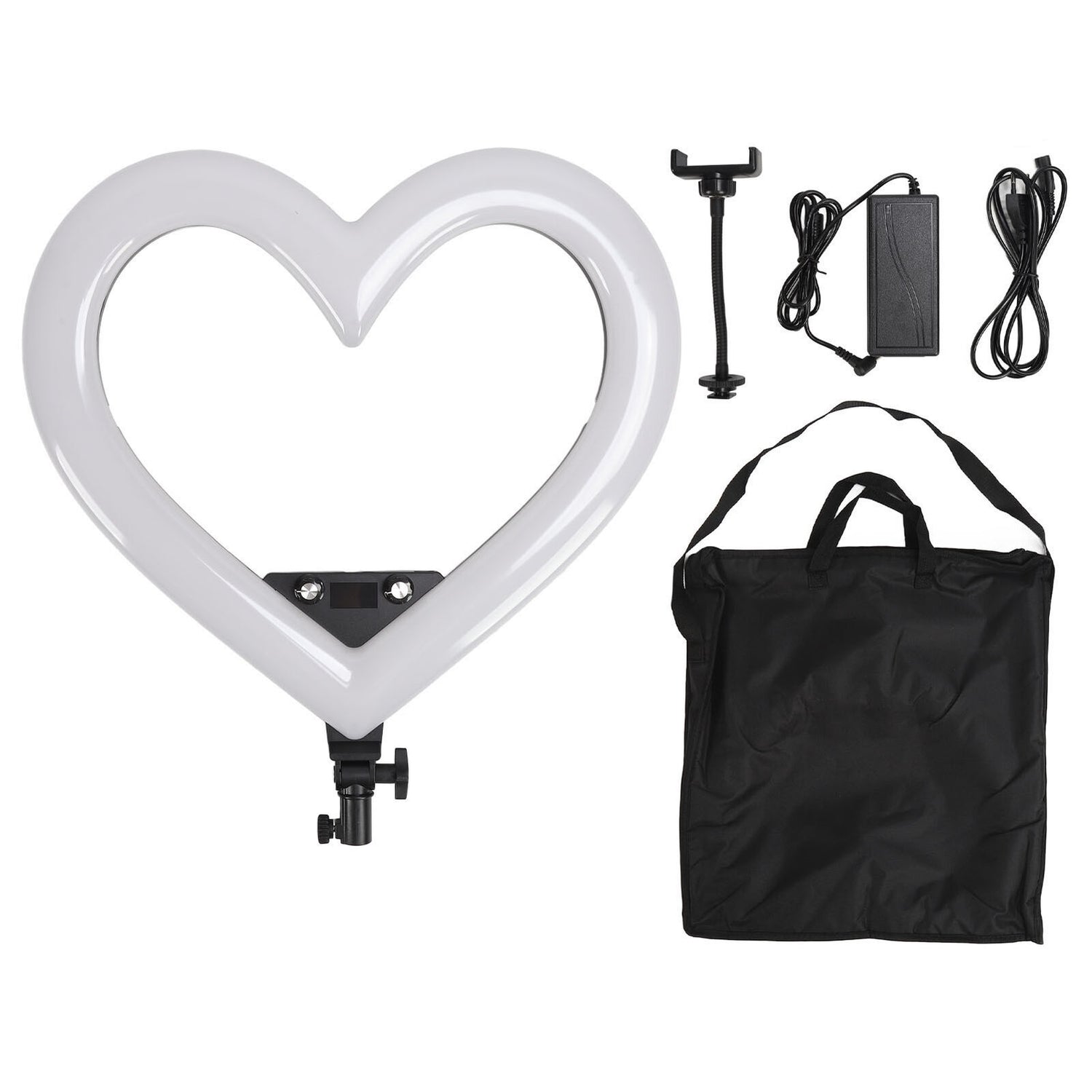 E-Photographic 19&quot; Heart shaped RBG 48W LED Ring Light