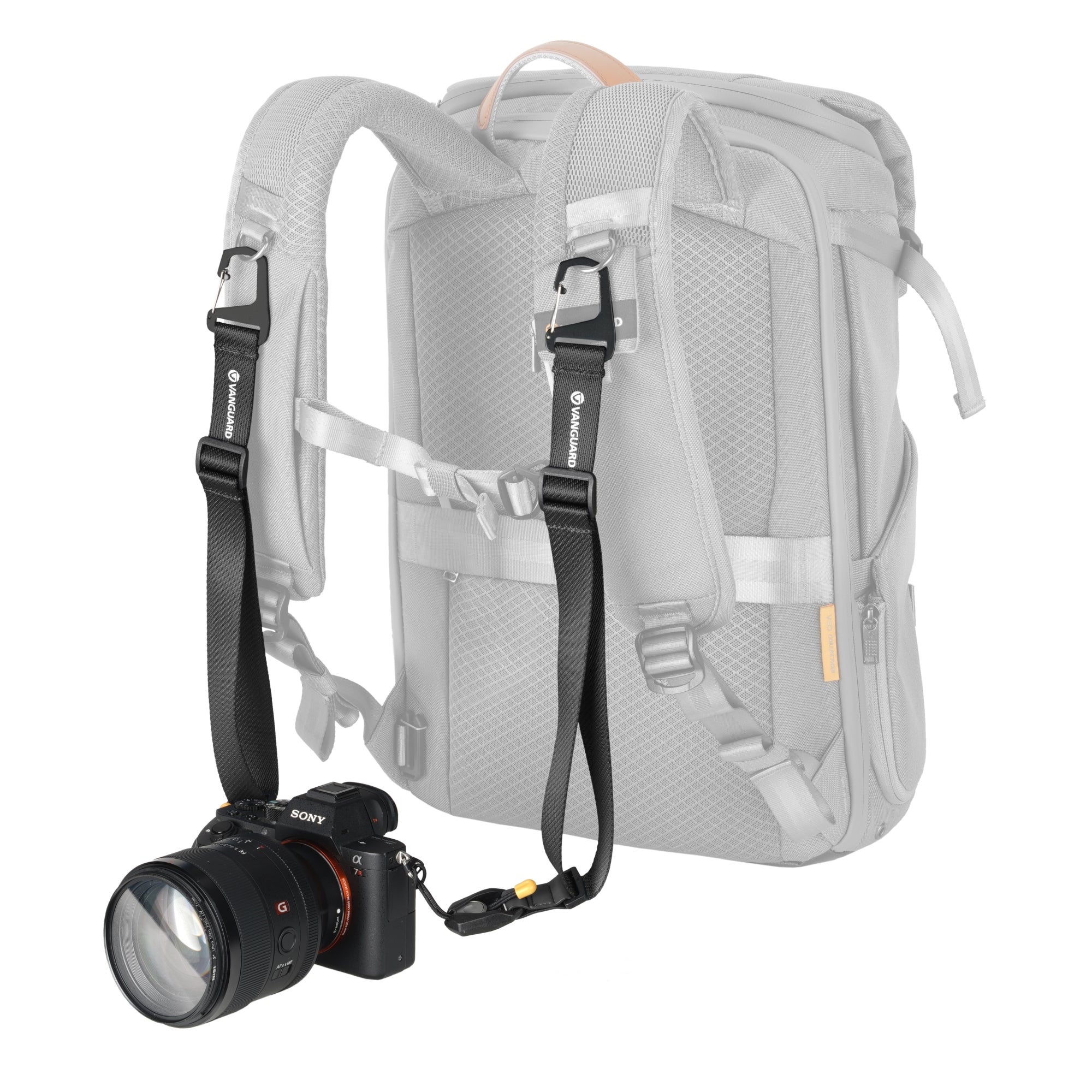 Vanguard Connect Backpack Strap with Quick Release &amp; Adjustable System Black