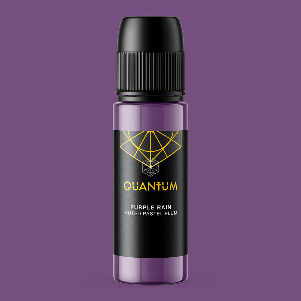 Quantum Premium Tattoo Ink - 1oz Purple Rain (Muted Pastel Plum) 30ml