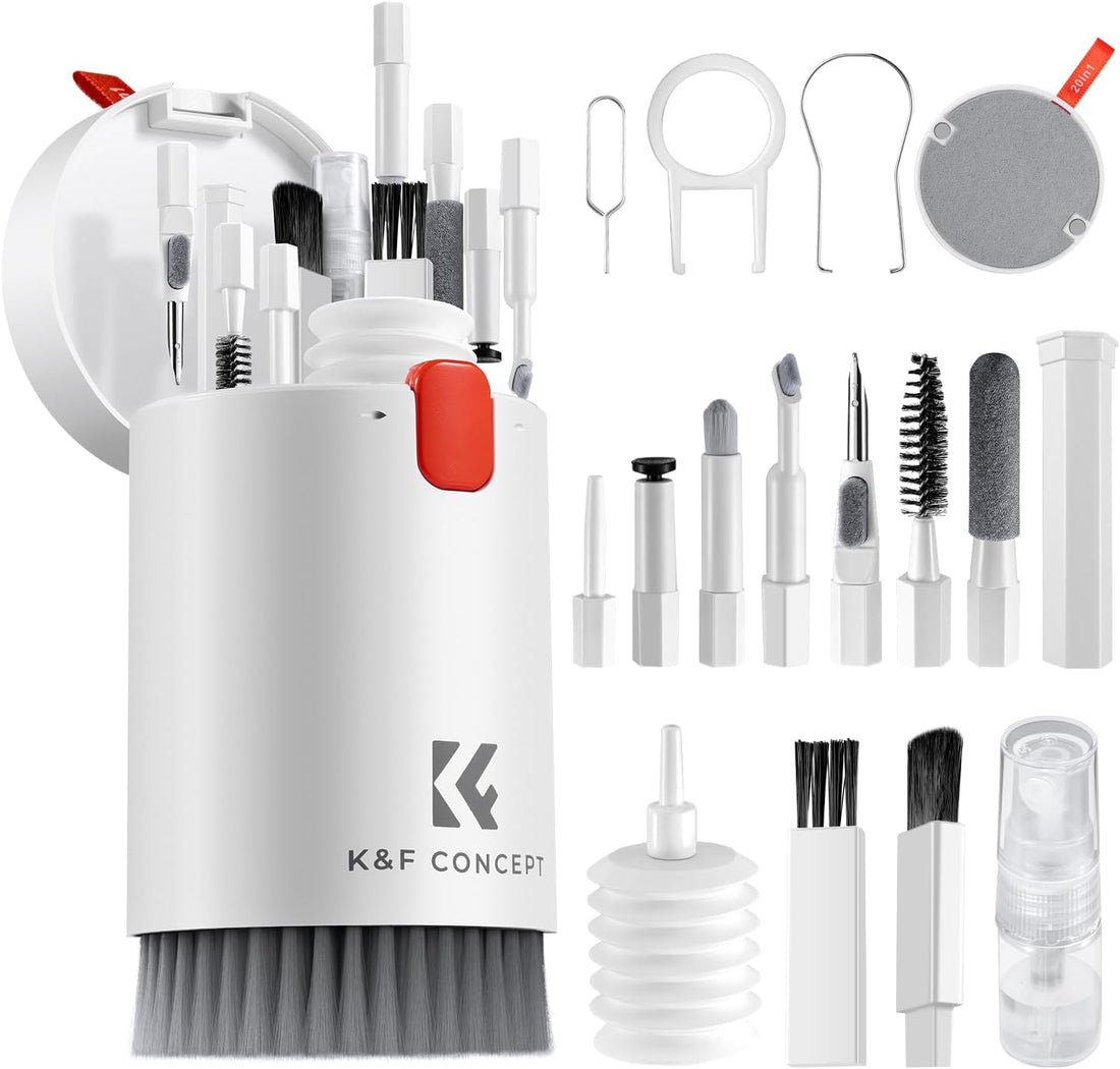 K&amp;F Concept 20-in-1 Cleaning Kit-Computers, Earphones, iPad, iPhone &amp; more