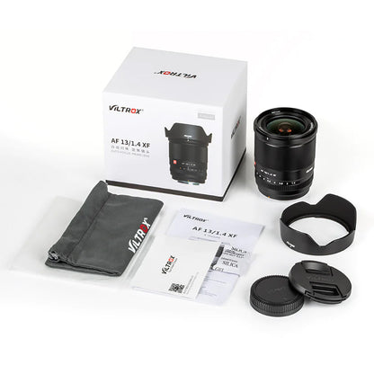 Viltrox AF 13mm f/1.4 XF STM APS-C Prime Lens for Fujifilm X-Mount Cameras