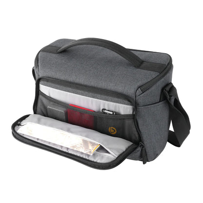 Vanguard VESTA Aspire 34 Grey 12L Camera Shoulder Bag with 14&quot; Laptop Slot