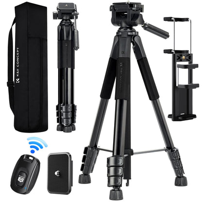 K&amp;F Concept Pentagonal Tube Design Smart PRO Series lightweight Tripod S255A3 with BH-36 Ball Head